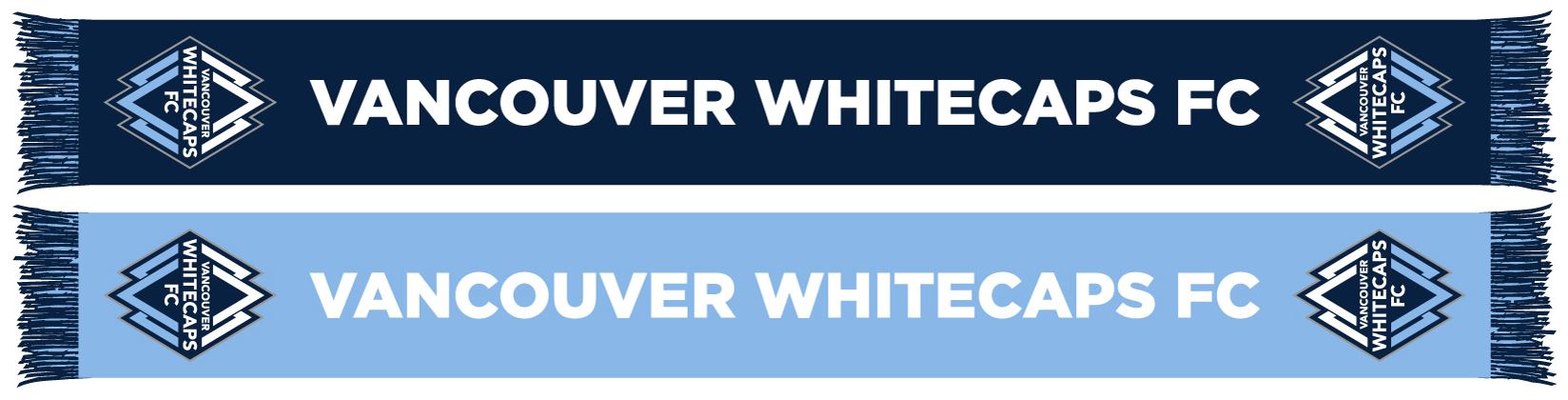 Vancouver Whitecaps Two Tone Scarf