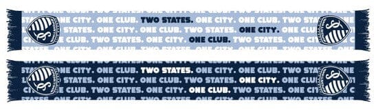 Sporting Kansas City One State Two Cities Scarf