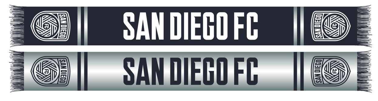 MLS San Diego FC Chrome Scarf